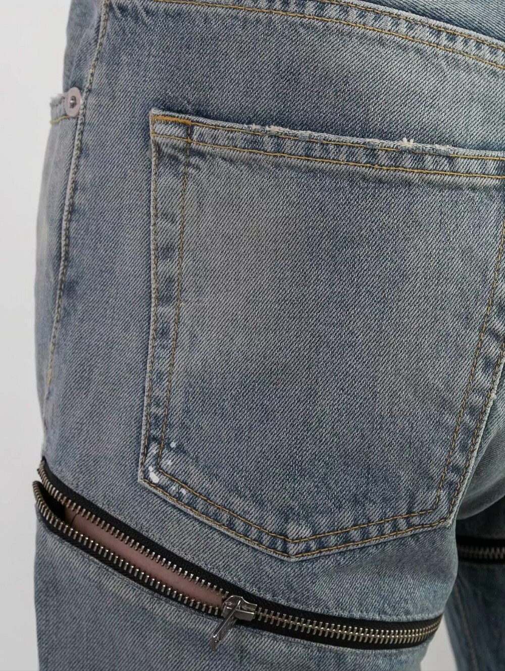 Nwt R13 zipper jeans - Picture 6 of 12